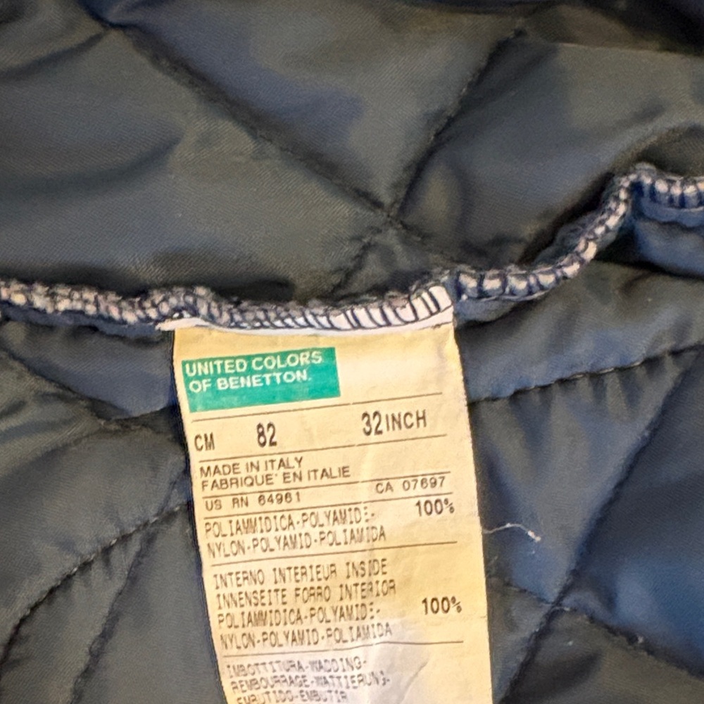Quilted Blue Jacket - Picture 2 of 6